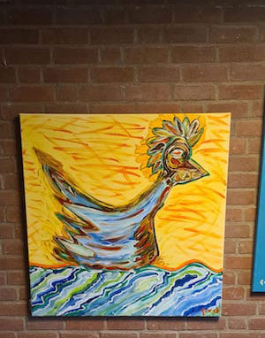 CANARD DUCK 100 X 100 CM  PRIJS ......€ 479 =